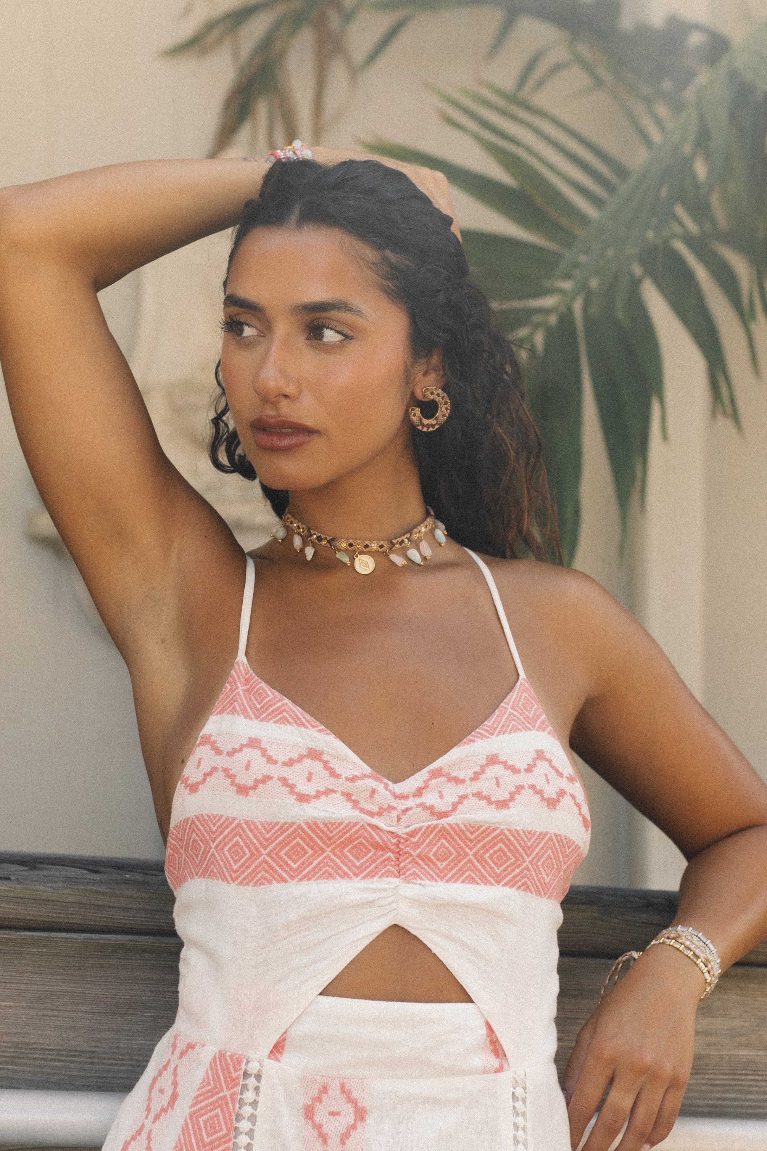 Wayuu Jolotsü  Earrings | Camel