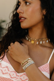 Miyuki Bracelet | Silver