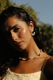 Wayuu Jolotsü  Earrings | Beach Blue