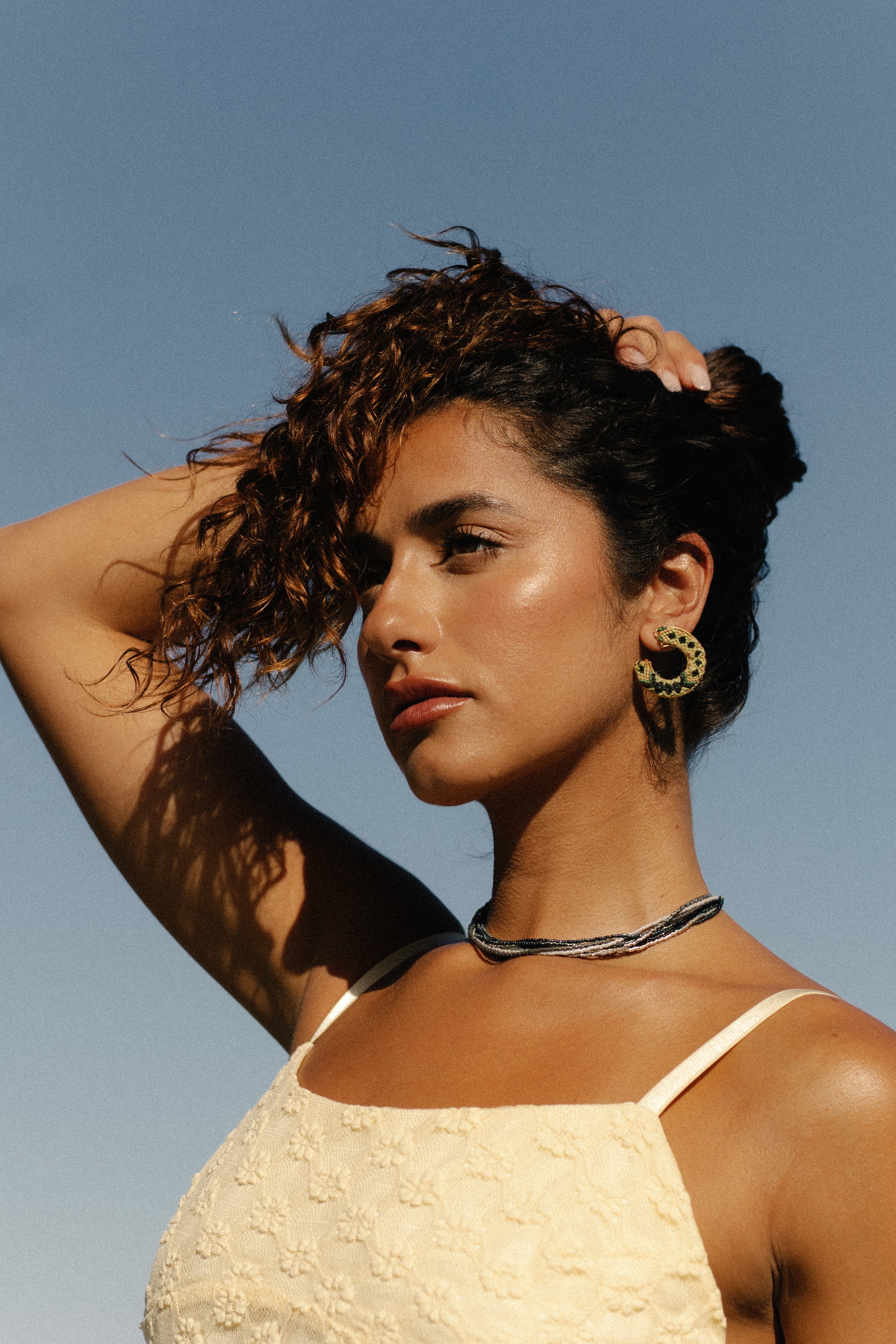 Wayuu Jolotsü  Earrings | Nature Green