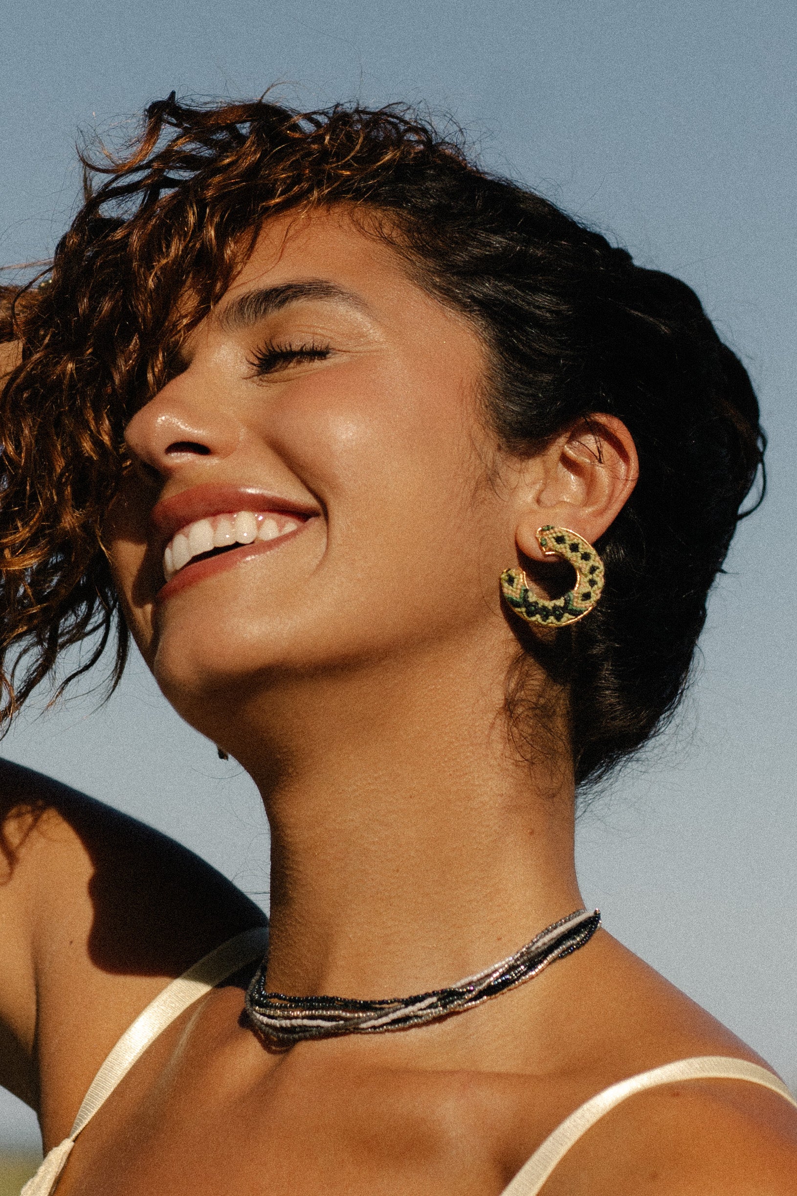 Wayuu Jolotsü  Earrings | Nature Green