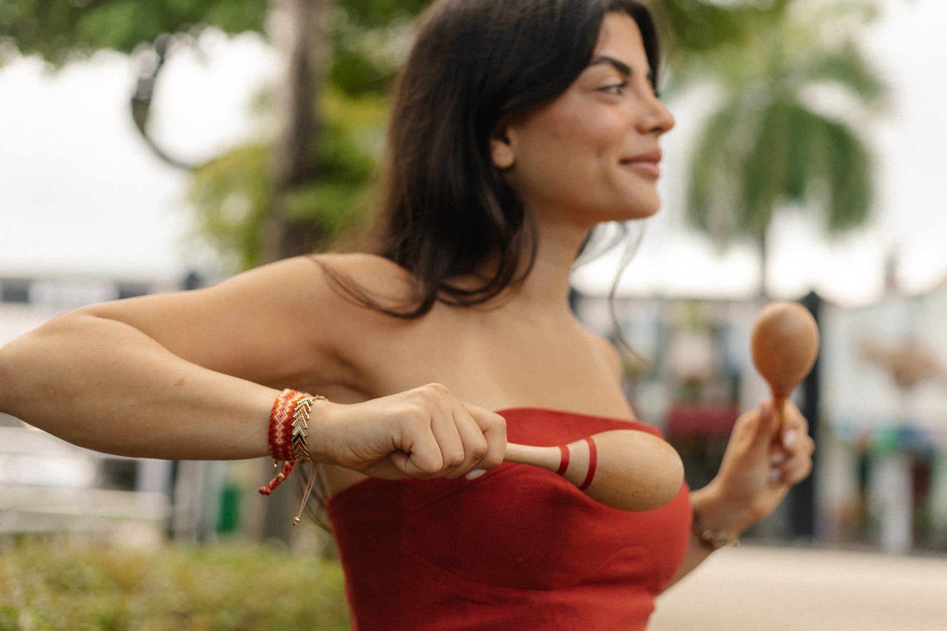 Social Impact Bracelet - Amber