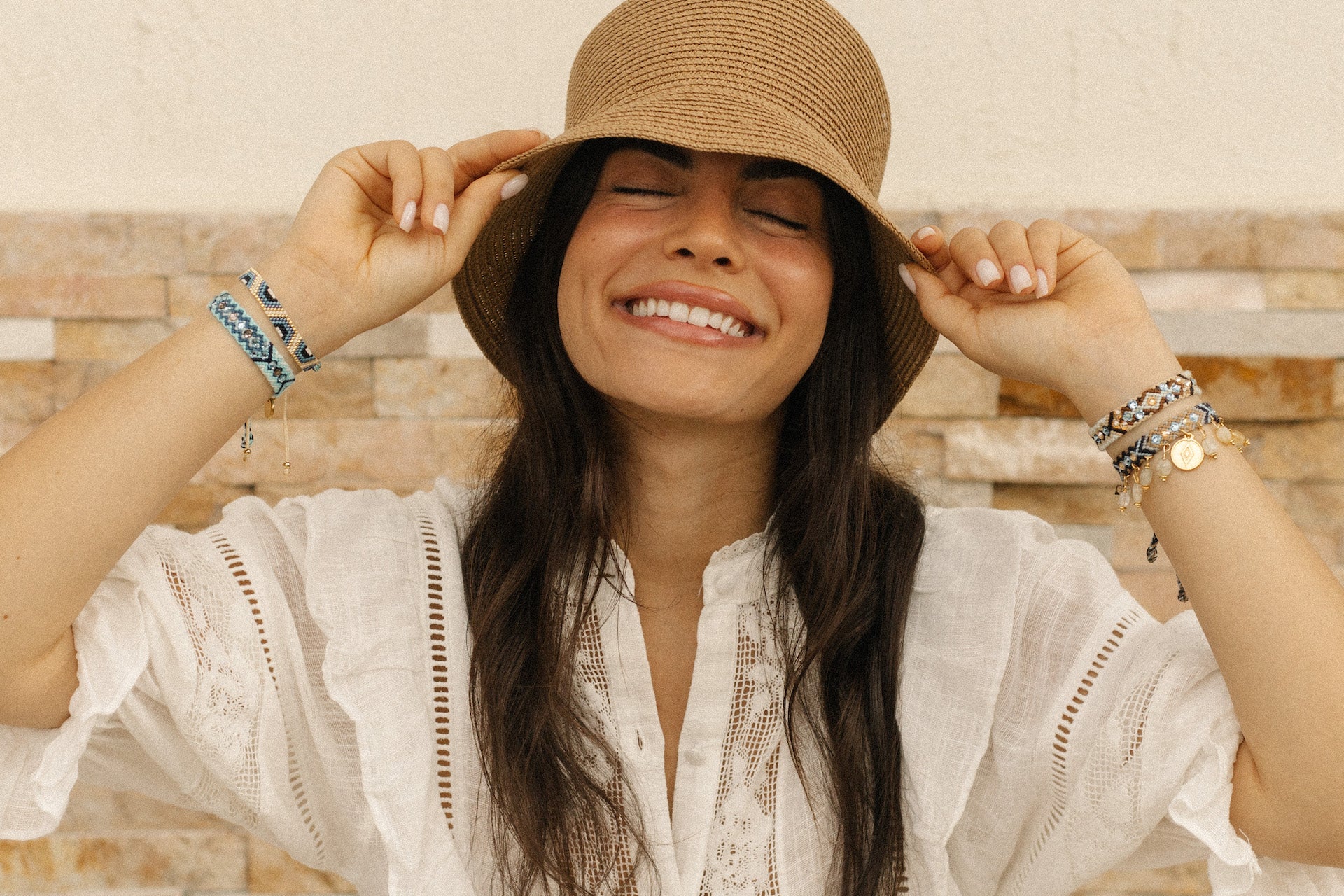 Be The Change - Friendship Bracelet - Beige