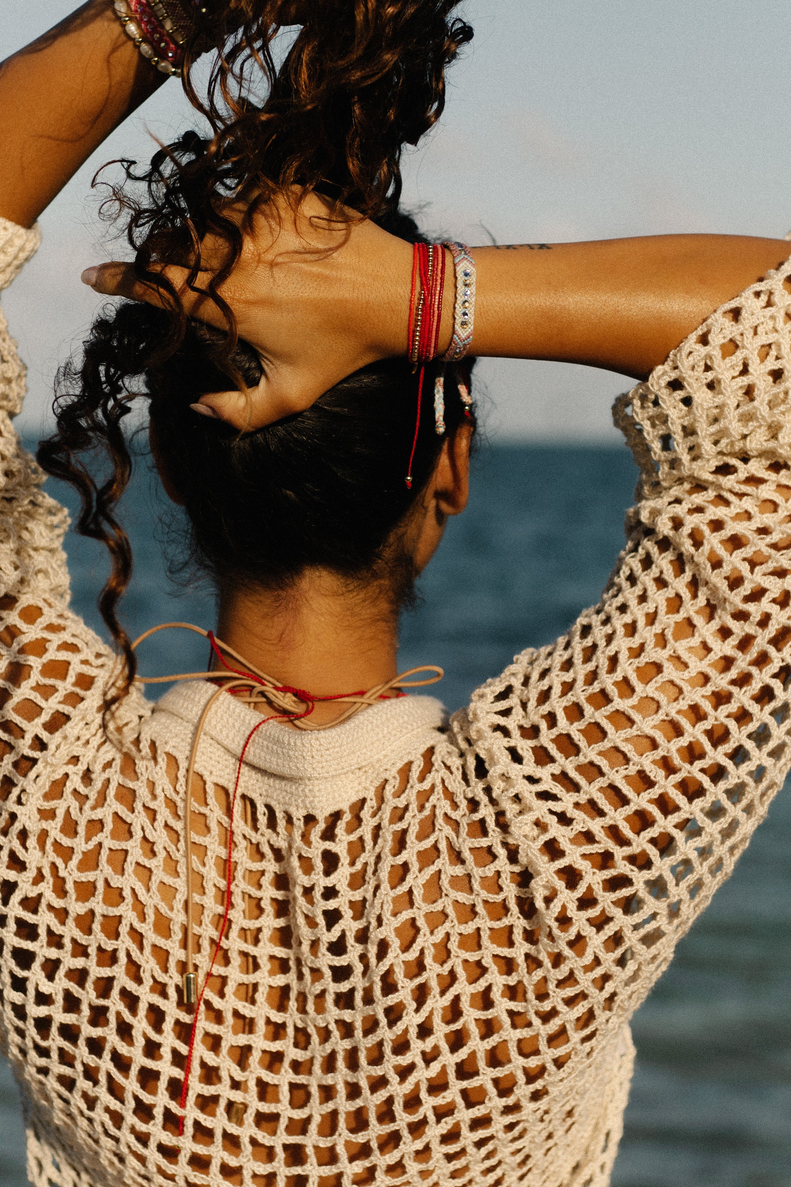 Miyuki Bracelet Stack Scarlet | Japanese Beaded Bracelets | CASTELLANO