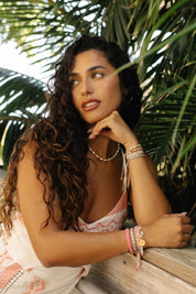 Kalepsu Wayuu Bracelet | Desert Rose