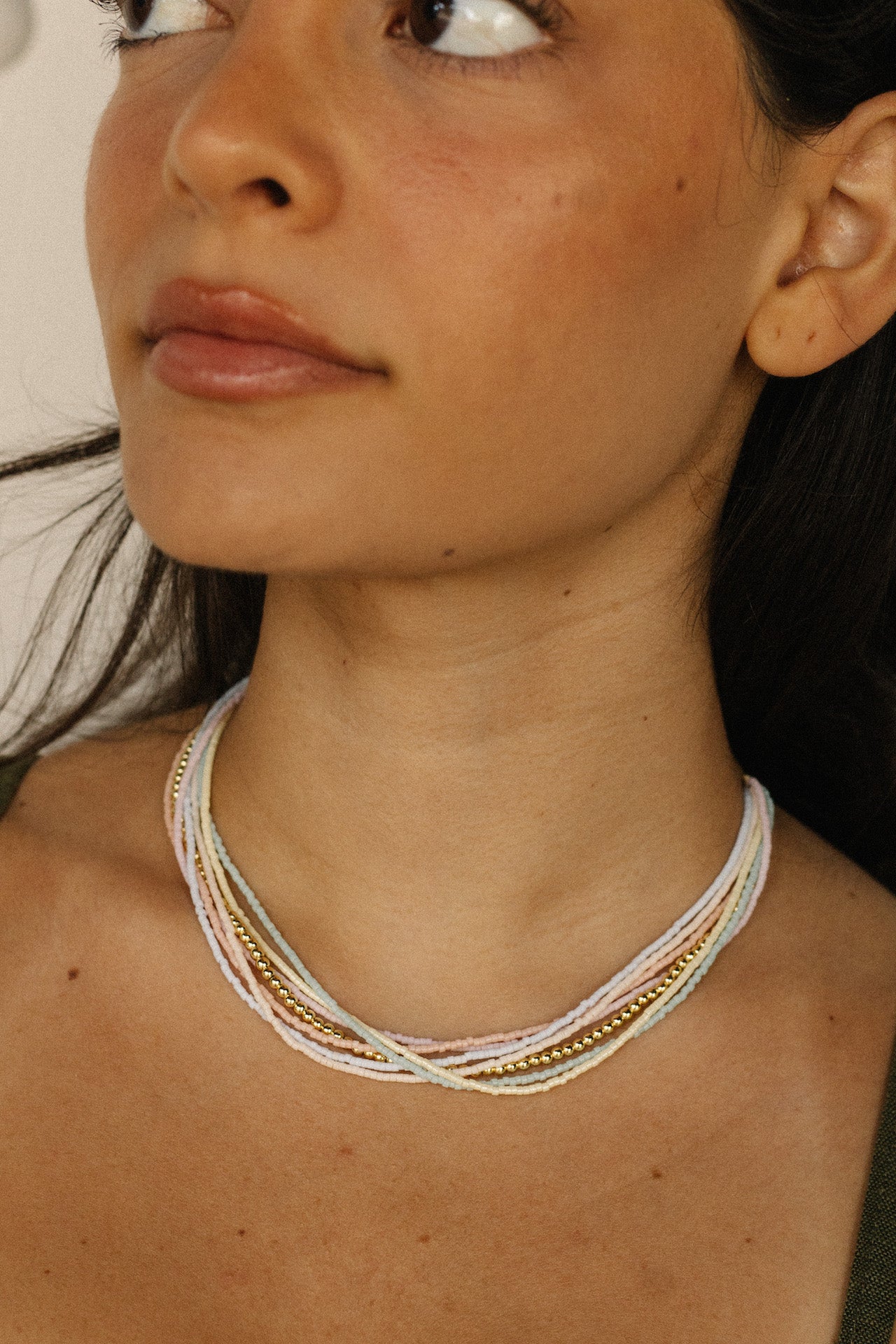 Miyuki Beads Necklace- Desert Glow