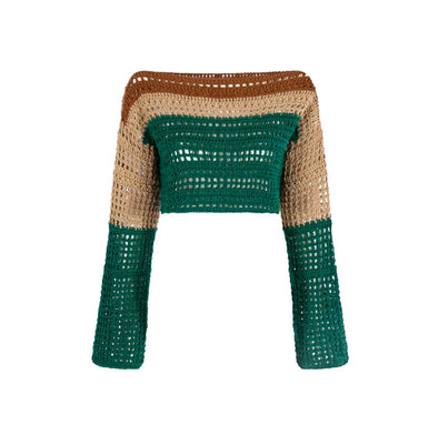 Cover Up Knit Rocio de Tierra - Susurros