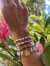 Pearls Bracelet  - Coral