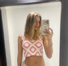 Top JOLOTSÜ CROCHET - ROSE