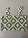 Top JOLOTSÜ  CROCHET - Emerald green