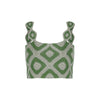 Top JOLOTSÜ  CROCHET - Emerald green