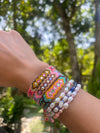 Set of 6 bracelets: Paraíso