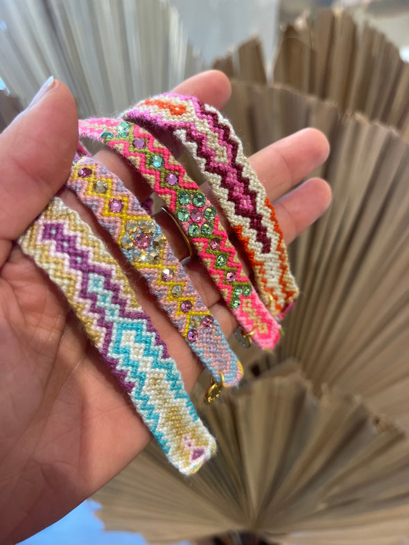 Set of 4 bracelets: Guajira