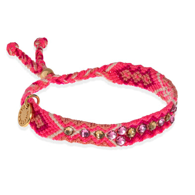 Be The Change - Friendship Bracelet - Pink