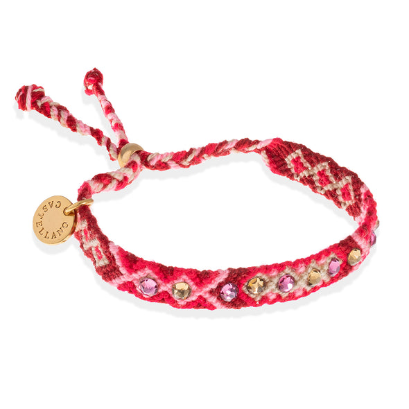 Wayuu Skinny bracelet- Red