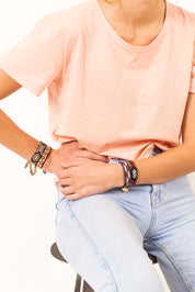 Social Impact Bracelet - Blue Navy