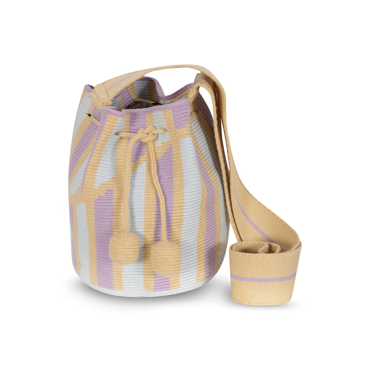 Crossbody Bucket Bag - Lavender