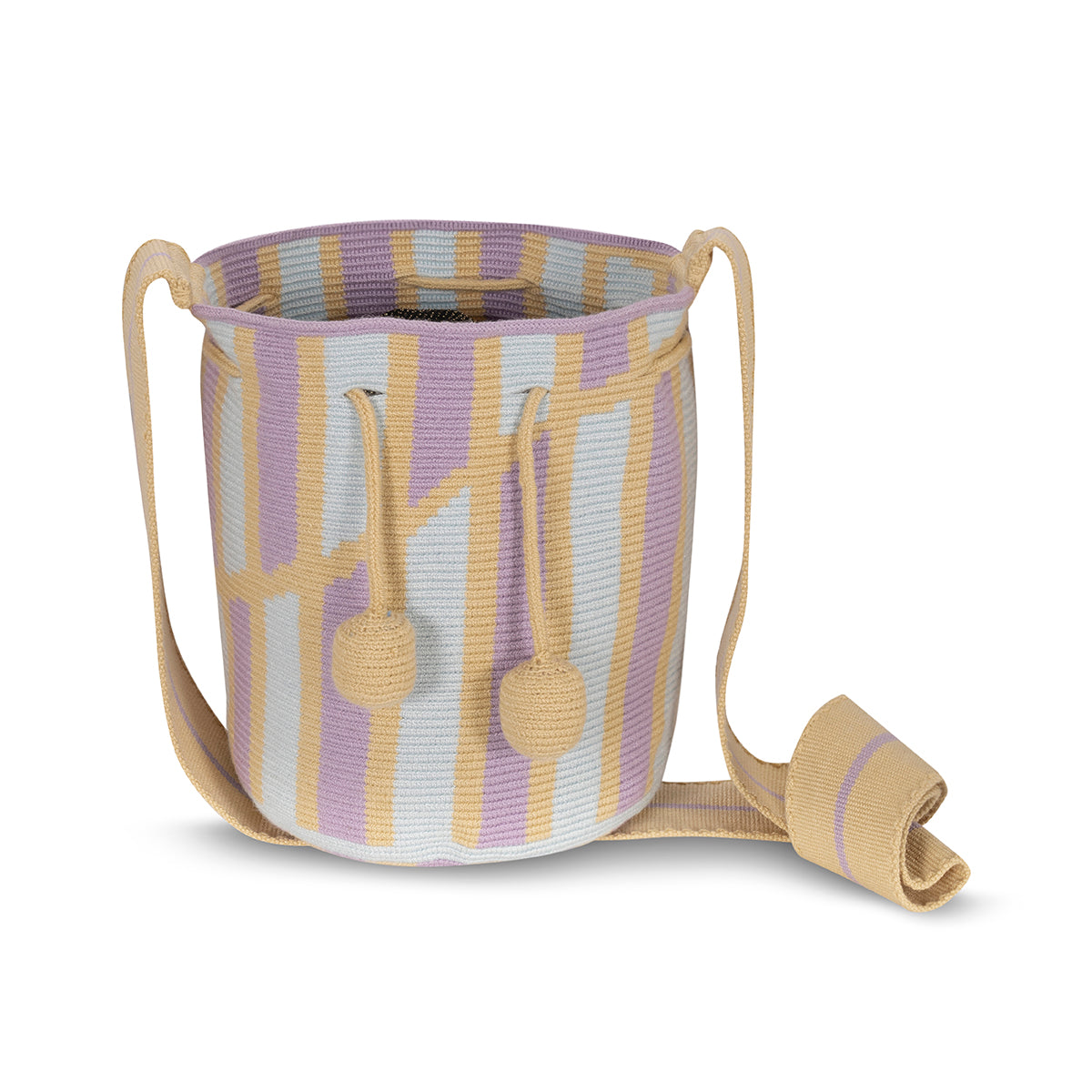 Crossbody Bucket Bag - Lavender