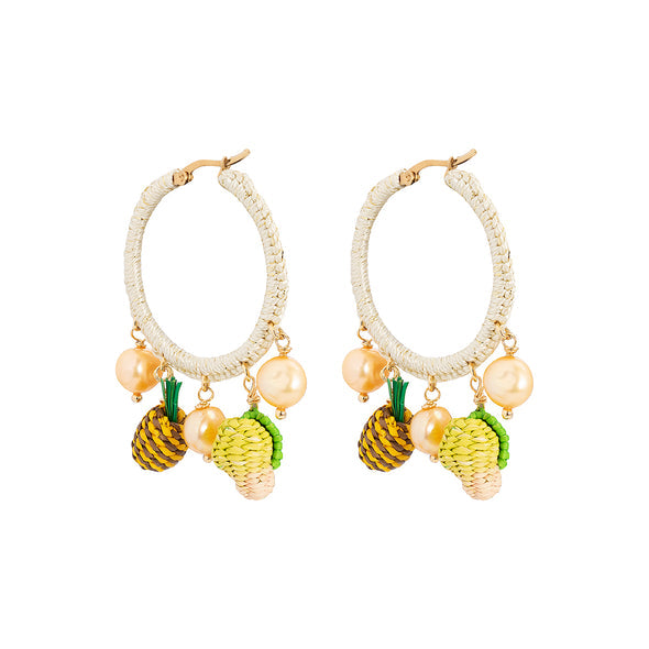 Iraca Fruits Earrings