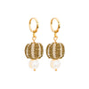 Iraca Earrings - Beige