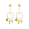 Pure Life Earrings Fruits
