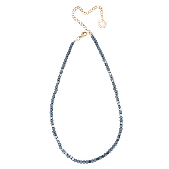 ELECTRIC VIBES HEMATITE NECKLACE