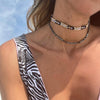 ELECTRIC VIBES HEMATITE NECKLACE