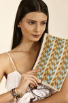 Wayuu Clutch - Kululu Yellow-Blue