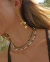 ELECTRIC VIBES HEMATITE NECKLACE
