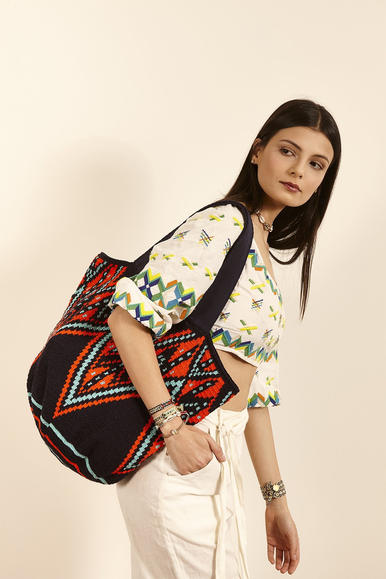 Maleiwa Tote Bag - Blue Navy (Pre-order)