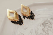 Génesis Earrings - BLACK