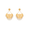 Half Moon earrings - Pearls