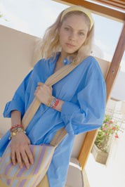 Crossbody Bucket Bag - Lavender