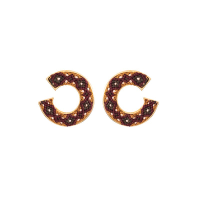 Wayuu Jolotsü Brown Earrings
