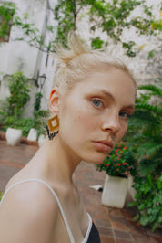 Génesis Earrings - BLACK