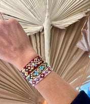 Be The Change - Friendship Bracelet - Beige