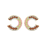 Wayuu Jolotsü  Earrings - Green