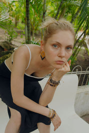 Génesis Earrings - BLACK